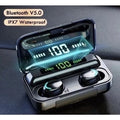 Kit M10 Bluetooth 5.3 Fones de ouvido sem fio TWS estéreo com carregador Power Bank