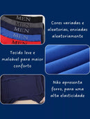 KIT 10 Cuecas Boxers Masculina de Microfibra ou 4 Unidades