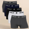 Kit 5 ou 10 Cuecas Boxer Masculinas Polo Wear Microfibra Leve e Elástico Confortável