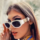 Óculos De Sol Retrô Geométricos Da Moda Unissex Vintage Y2K UV400