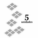 Kit 20 Protetores de Ralo Adesivos com Tela Descartável Anti Entupimento e Anti Insetos