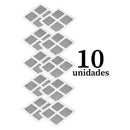 Kit 20 Protetores de Ralo Adesivos com Tela Descartável Anti Entupimento e Anti Insetos