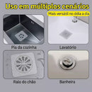 Kit 20 Protetores de Ralo Adesivos com Tela Descartável Anti Entupimento e Anti Insetos