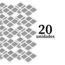 Kit 20 Protetores de Ralo Adesivos com Tela Descartável Anti Entupimento e Anti Insetos