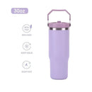 Garrafa de Água Térmica 600ML/900ML de Academia inoxidável com Alça Flip