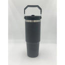 Garrafa de Água Térmica 600ML/900ML de Academia inoxidável com Alça Flip