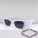 Óculos de sol estilo gatinho personalizados - Armação vintage UV400 para um estilo de rua moderno e condução.
